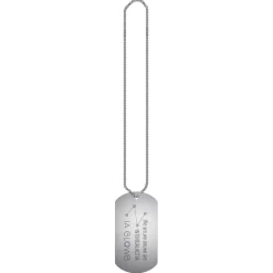 INTERGALACTIA Dog Tag Necklace Hot