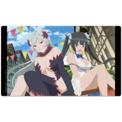 Is It Wrong to Try to Pick Up Girls in a Dungeon? V Character Rubber Mat Hestia & Freya Best