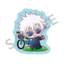 Jujutsu Kaisen Die-cut Stickers Cycling Resting Ver. Hot