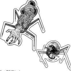 Stickers>Junji Ito Gyo Sticker Set