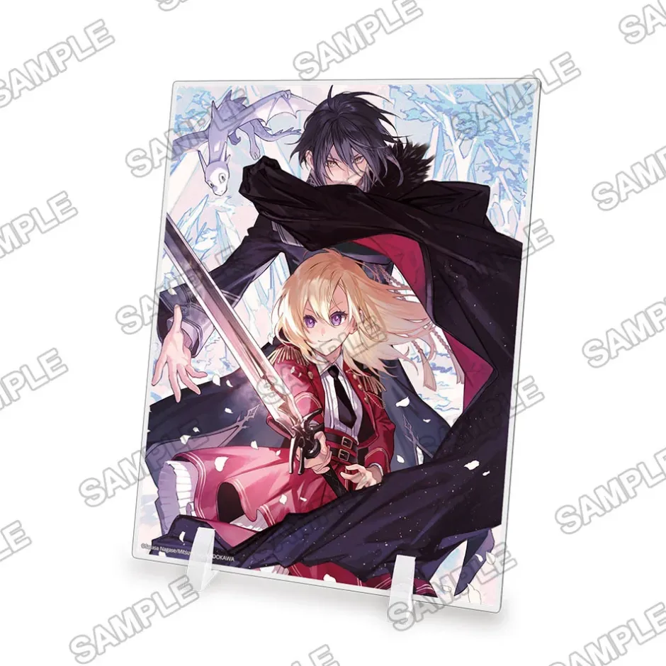 Acrylic Art Boards>Kadokawa Beans Bunko 23rd Anniversary Celebration The Do-Over Damsel Conquers the Dragon Emperor Acrylic Panel