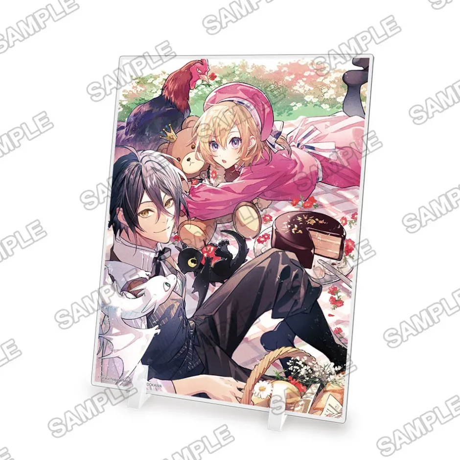 Acrylic Art Boards>Kadokawa Beans Bunko 23rd Anniversary Celebration The Do-Over Damsel Conquers the Dragon Emperor Acrylic Panel
