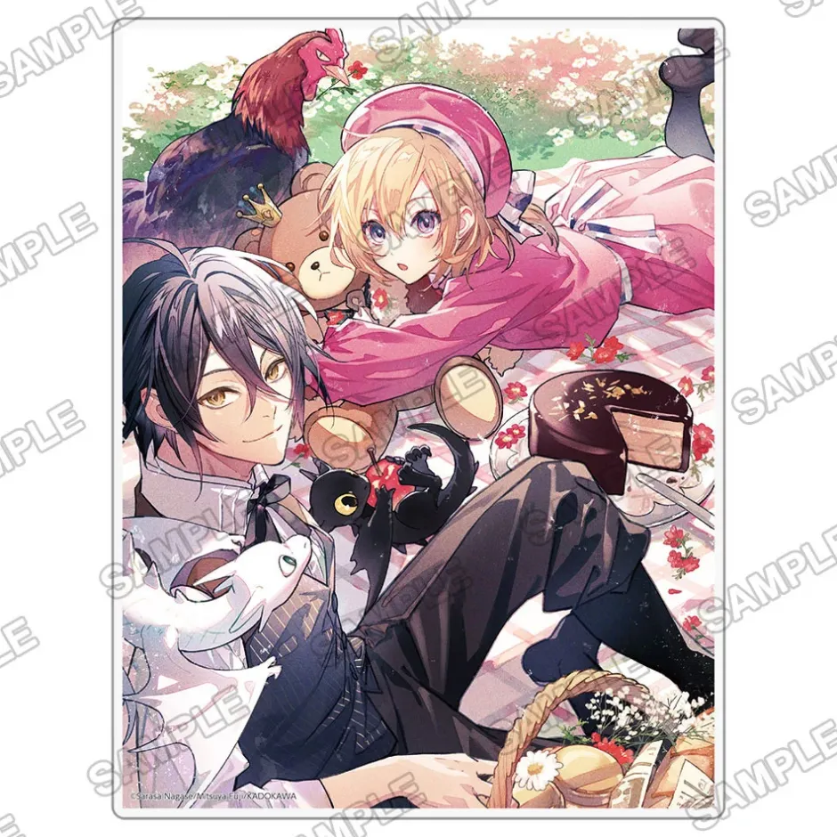 Acrylic Art Boards>Kadokawa Beans Bunko 23rd Anniversary Celebration The Do-Over Damsel Conquers the Dragon Emperor Acrylic Panel