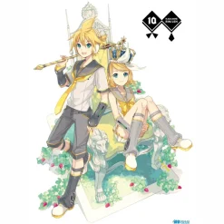 Kagamine Rin/Len 10th Anniversary Canvas Art Panel New