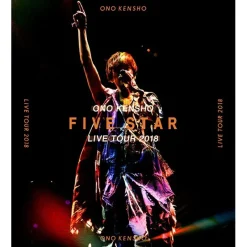 Kensho Ono Live Tour 2018 Five Star Live Blu-ray Discount