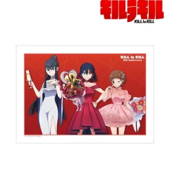 Kill la Kill A3-Size Matte Effect Poster Group: 10th Anniversary Dress-Up Ver. Hot