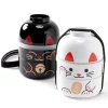 Kokeshi Maneki-Neko Bento Boxes New