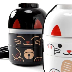 Kokeshi Maneki-Neko Bento Boxes New