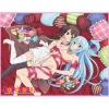Blankets>Konosuba Aqua & Megumin Sublimation Throw Blanket