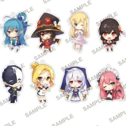 Collectable Toys>Konosuba: God's Blessing on This Wonderful World! Trading Acrylic Keychain Collection Vol. 2 Box Set