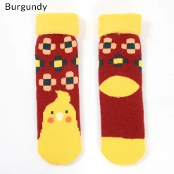 Footwear>KOTORITACHI Cockatiel Ribbed Socks