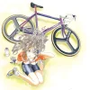 Kousuke Fujishima Signed Limited Edition Framed Oh My Goddess! Primagraphie Art Print: East-Southeast Breeze Clearance