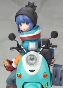 Laid-Back Camp Rin Shima w/ Scooter 1/10 Scale Figure (Re-run) Outlet