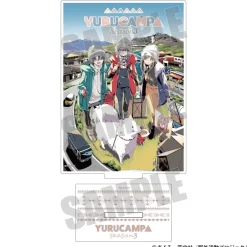 Laid-Back Camp Season 3 Acrylic Stand Comic Vol. 12 Cover Ver. Hot