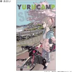 Laid-Back Camp Season 3 Multi Tapestry Noren Aoi Clearance