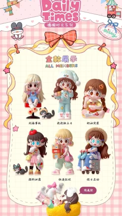 Lazy Time Series Blind Box Set New