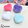 Le cocone Big Heart Fake Fur Necklace New