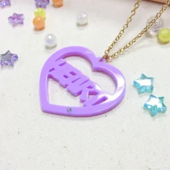 Le cocone Fancy Heart Long Necklace Outlet