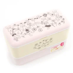 le sucre Lacquerware 2-Tier Rectangular Lunch Box Discount