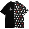 Tops>LISTEN FLAVOR Ace of Heart Playing Cards Switching Top