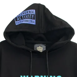 LISTEN FLAVOR Alien Separate Sleeve Belt Hoodie New