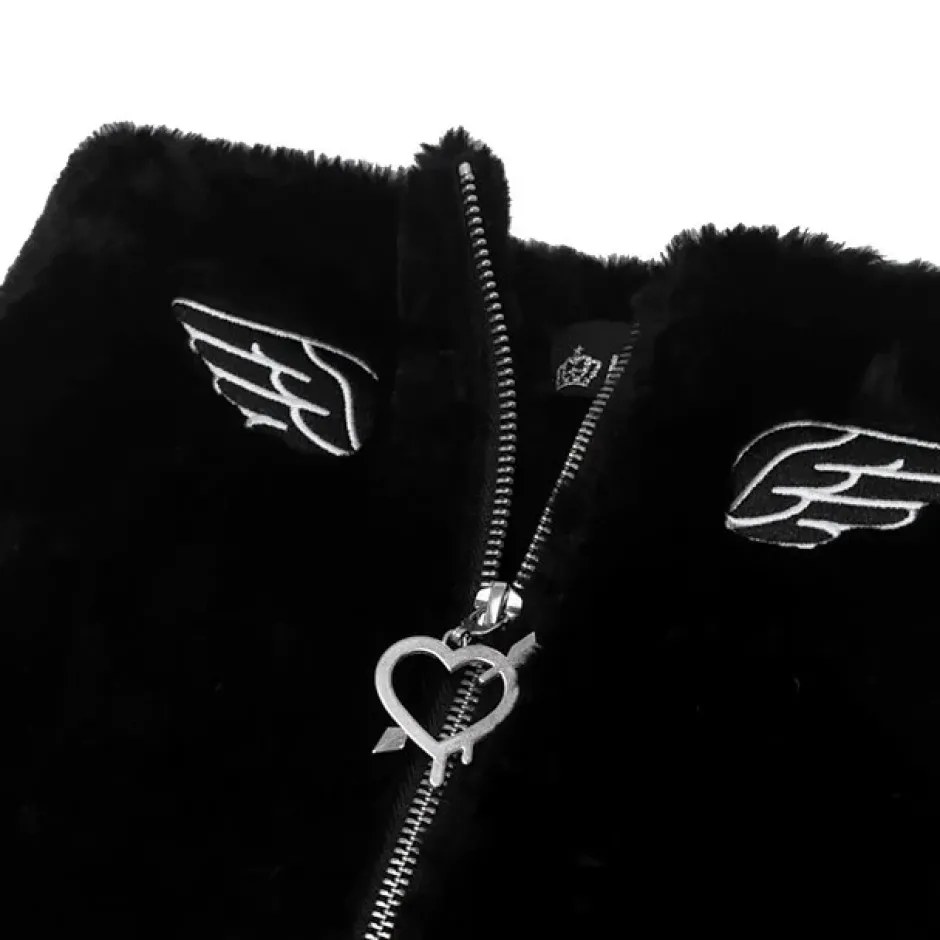 Other Accessories>LISTEN FLAVOR Angel Boa Zip Snood