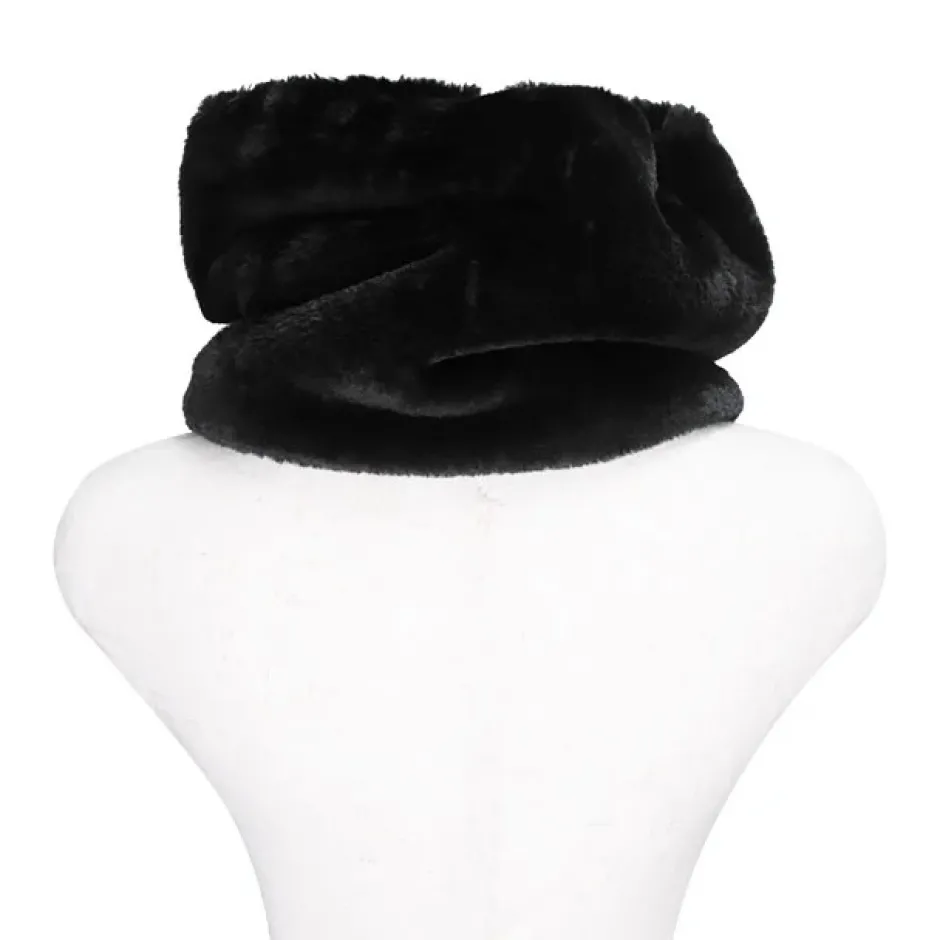 Other Accessories>LISTEN FLAVOR Angel Boa Zip Snood