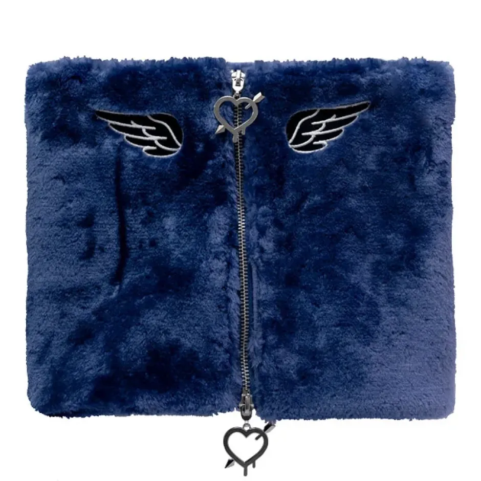 Other Accessories>LISTEN FLAVOR Angel Boa Zip Snood