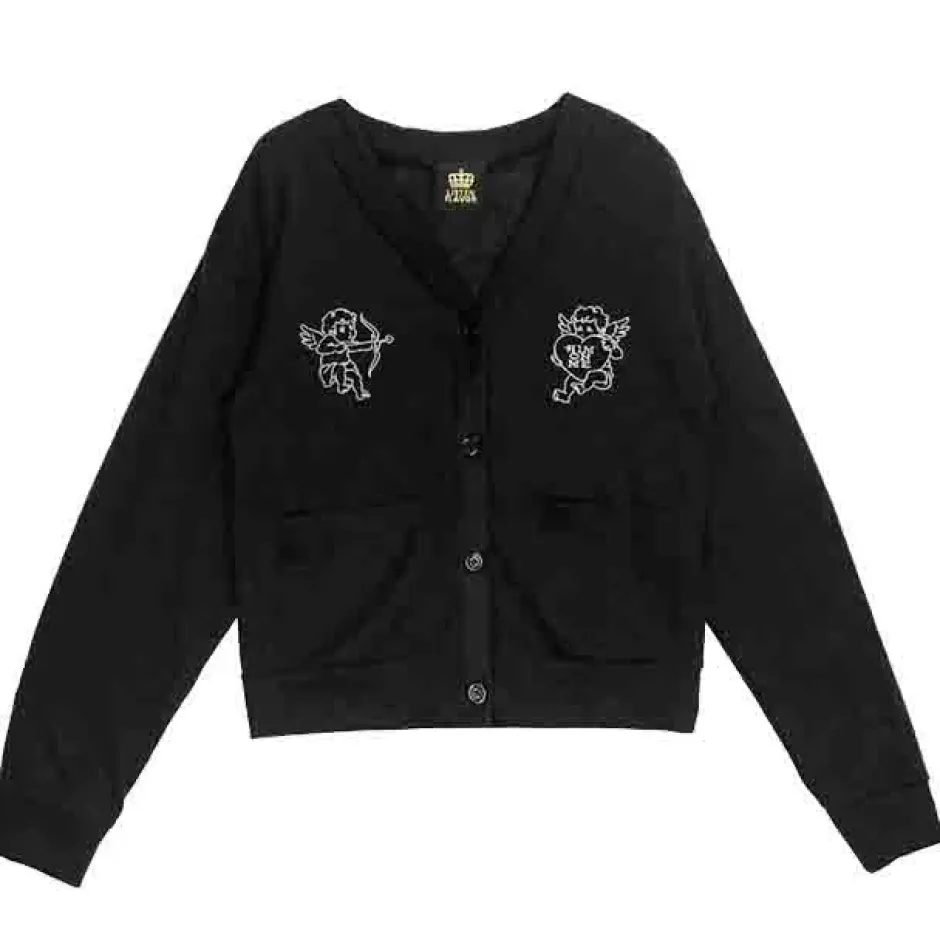LISTEN FLAVOR Angel Cardigan Hot