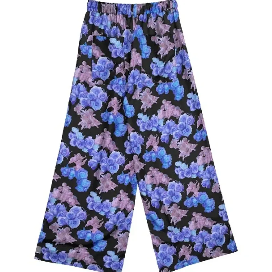 LISTEN FLAVOR Angel's Rose Garden Wide Pants Online