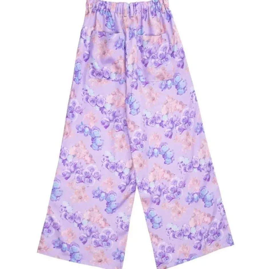LISTEN FLAVOR Angel's Rose Garden Wide Pants Online