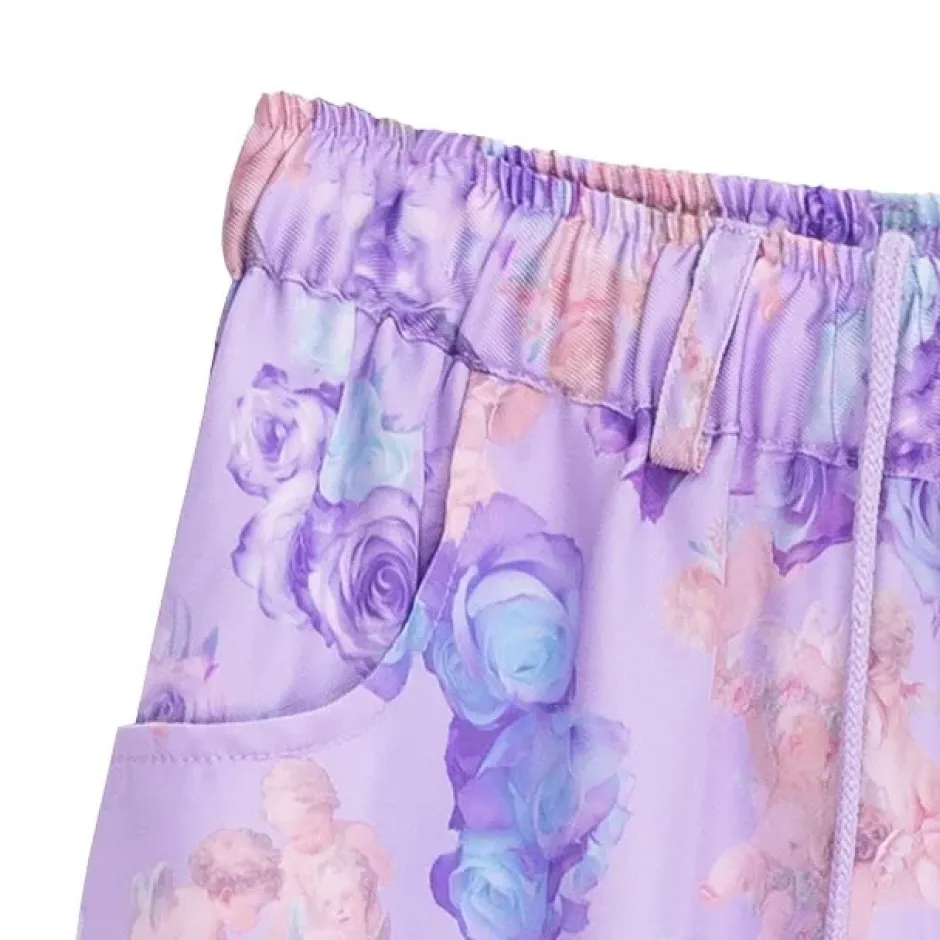 LISTEN FLAVOR Angel's Rose Garden Wide Pants Online