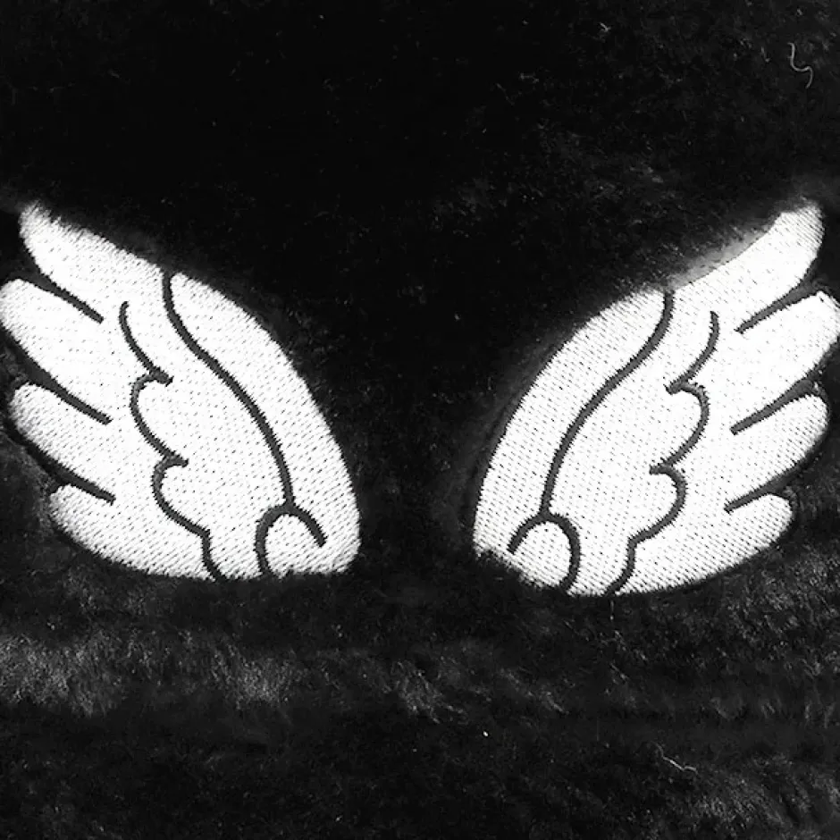 LISTEN FLAVOR Angel Wings Fur Bucket Hat Hot