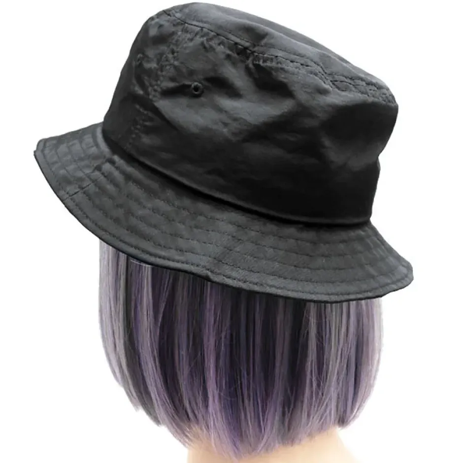 LISTEN FLAVOR 2021 Anniversary Collection Morpho Embroidered Black Bucket Hat Outlet