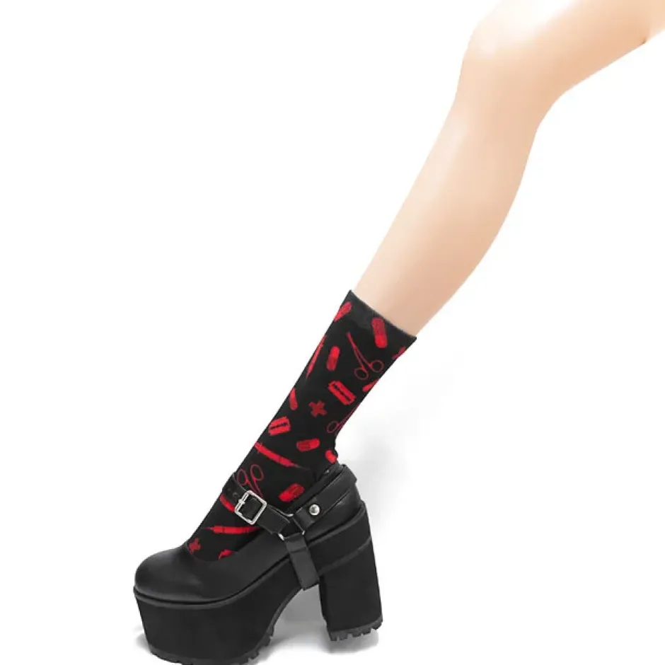 Footwear>LISTEN FLAVOR 2021 Anniversary Collection Morpho Socks
