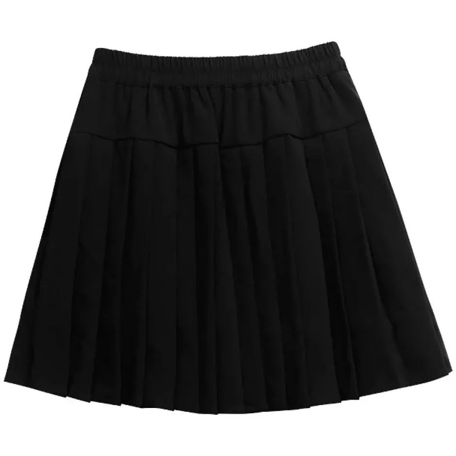 Bottoms>LISTEN FLAVOR Barbed Wire Chain Pleated Skirt