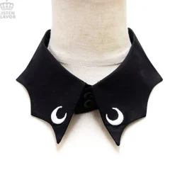 LISTEN FLAVOR Bat-Shaped Gothic Collar Hot