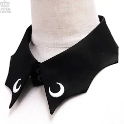 LISTEN FLAVOR Bat-Shaped Gothic Collar Hot