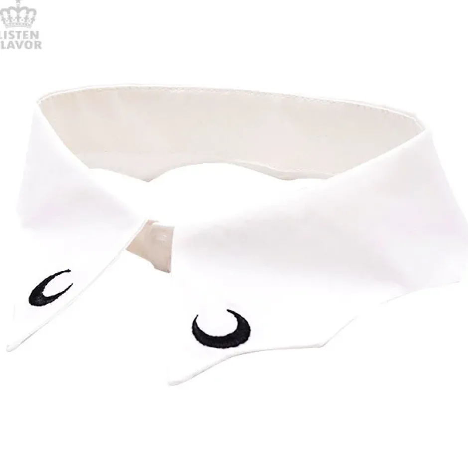 LISTEN FLAVOR Bat-Shaped Gothic Collar Hot
