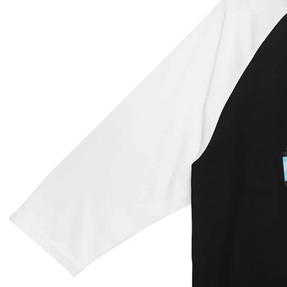 Tops>LISTEN FLAVOR 8-Bit Bear Raglan Top