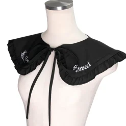 Other Accessories>LISTEN FLAVOR Bitter Sweet Ribbon Frill Collar