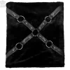 Other Accessories>LISTEN FLAVOR Black Cross Harness Fur Snood
