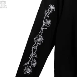 LISTEN FLAVOR Black Cypris Morpho Zip Hoodie Sale