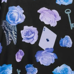 LISTEN FLAVOR Blue Rose Sailor Blouson Discount