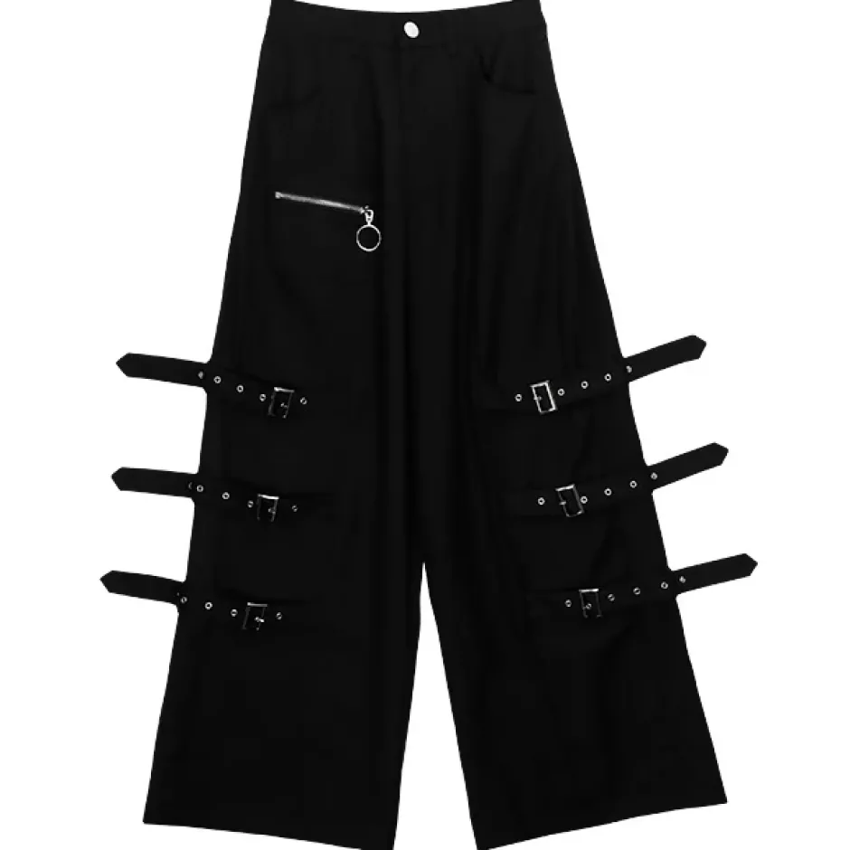 LISTEN FLAVOR Bondage Wide Pants Online