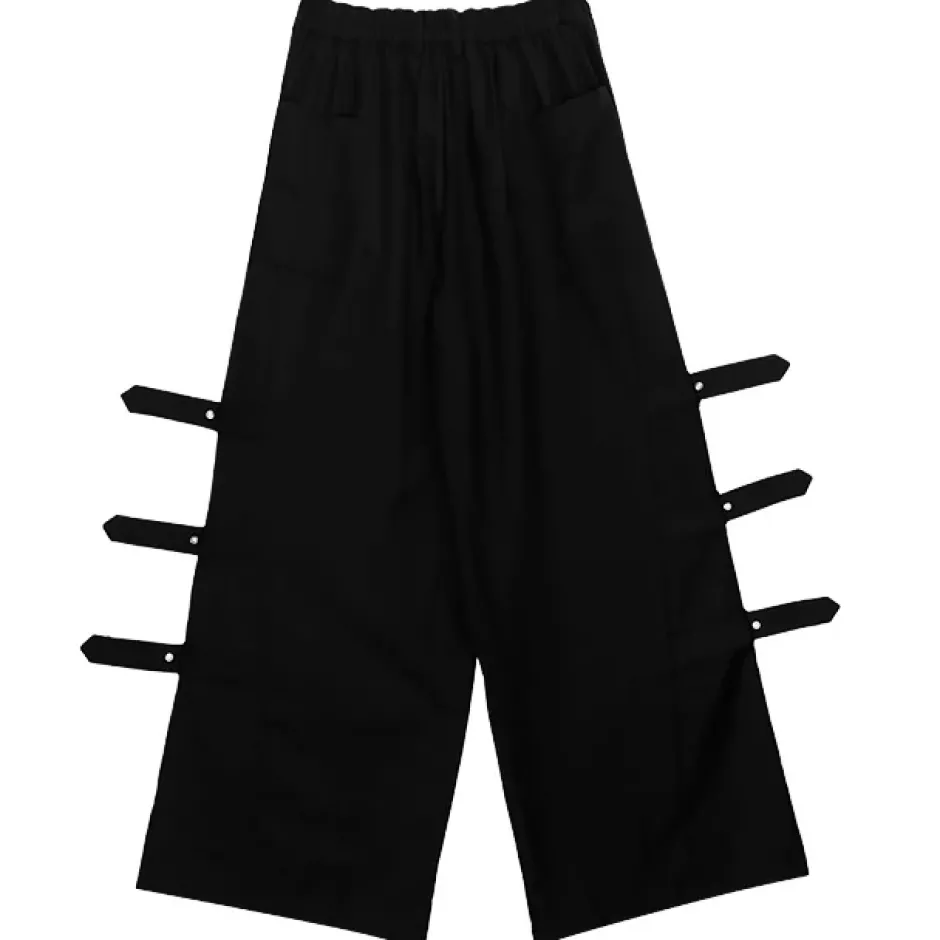 LISTEN FLAVOR Bondage Wide Pants Online
