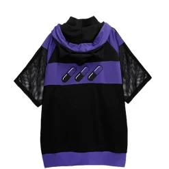 LISTEN FLAVOR Cat Ear Capsule Mesh Jersey Hoodie Sale
