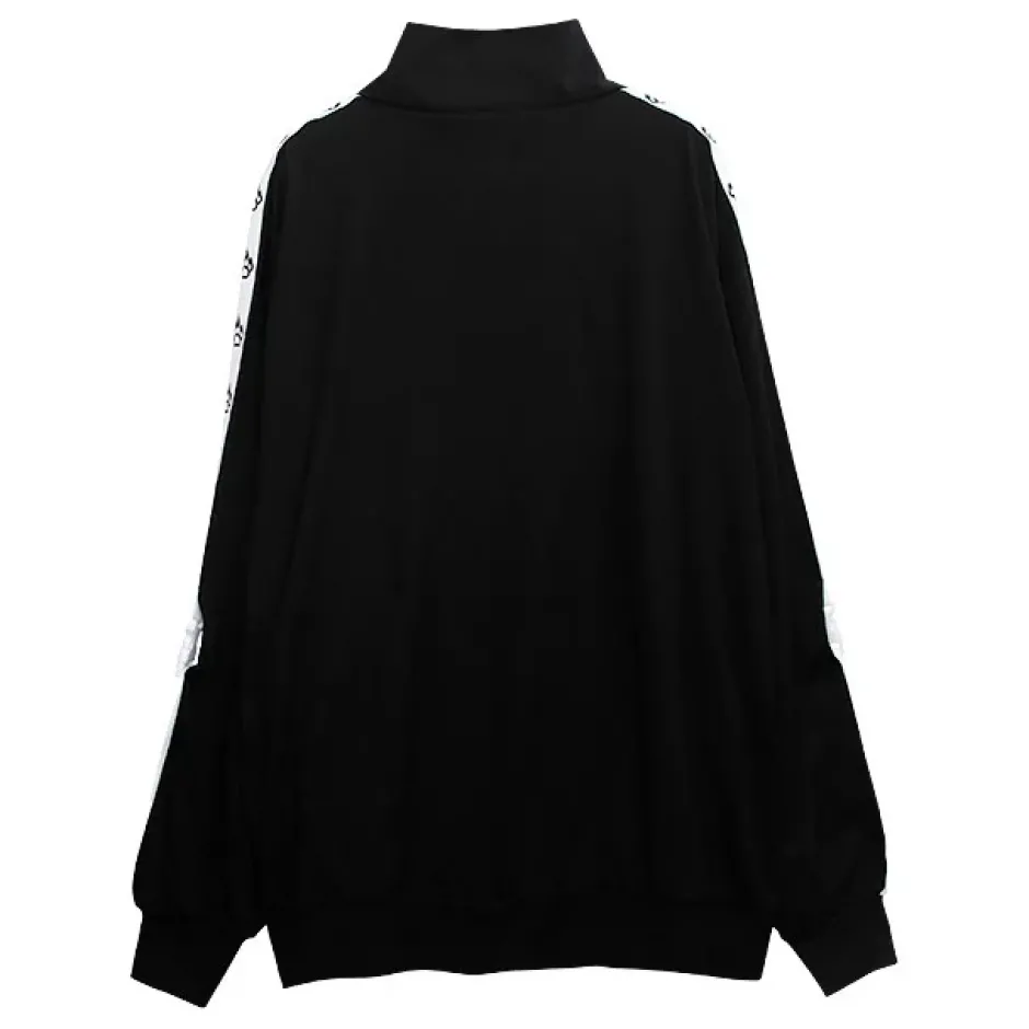 LISTEN FLAVOR Cat is Watching Half-Zip Pullover Sale