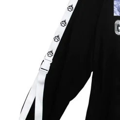 LISTEN FLAVOR Cat is Watching Half-Zip Pullover Sale