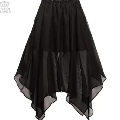 LISTEN FLAVOR Center Zip Hemline Skirt Online